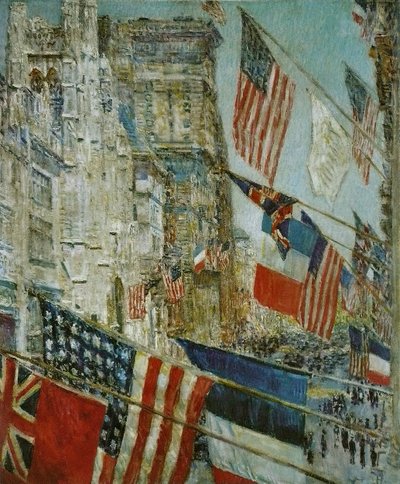 Jour des Alliés, mai 1917 - Childe Hassam